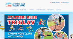 Desktop Screenshot of ak-triglav.si
